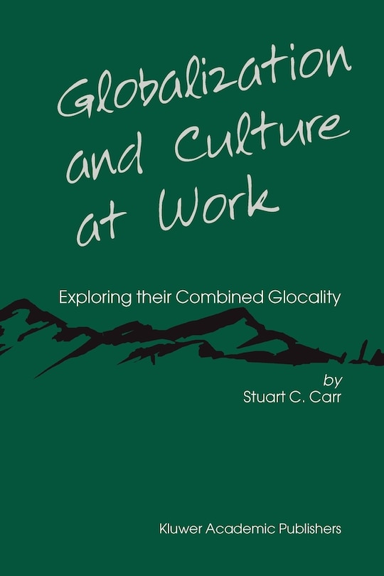 Front cover_Globalization and Culture at Work