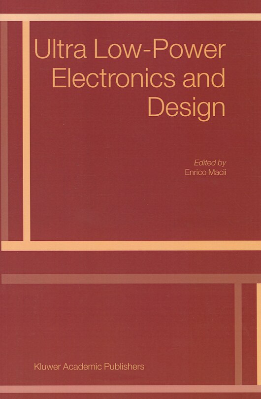 Couverture_Ultra Low-Power Electronics and Design