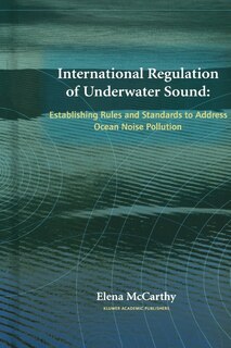 Couverture_International Regulation of Underwater Sound