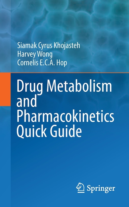 Couverture_Drug Metabolism and Pharmacokinetics Quick Guide