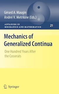 Front cover_Mechanics of Generalized Continua