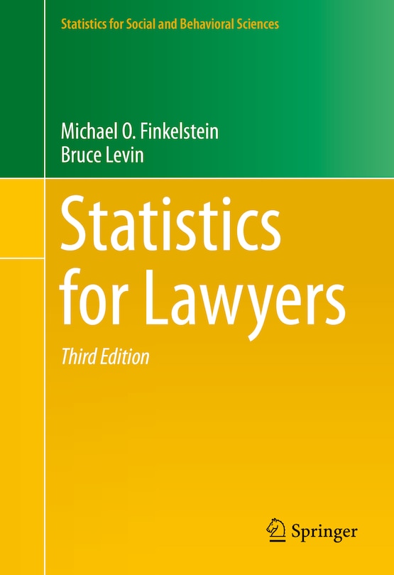 Couverture_Statistics For Lawyers