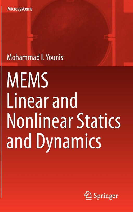 Couverture_MEMS Linear and Nonlinear Statics and Dynamics
