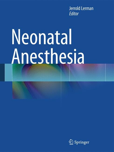 Front cover_Neonatal Anesthesia