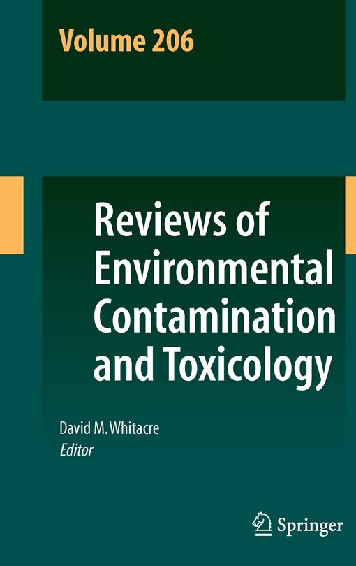 Front cover_Reviews of Environmental Contamination and Toxicology Volume 206