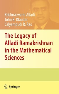 Front cover_The Legacy of Alladi Ramakrishnan in the Mathematical Sciences