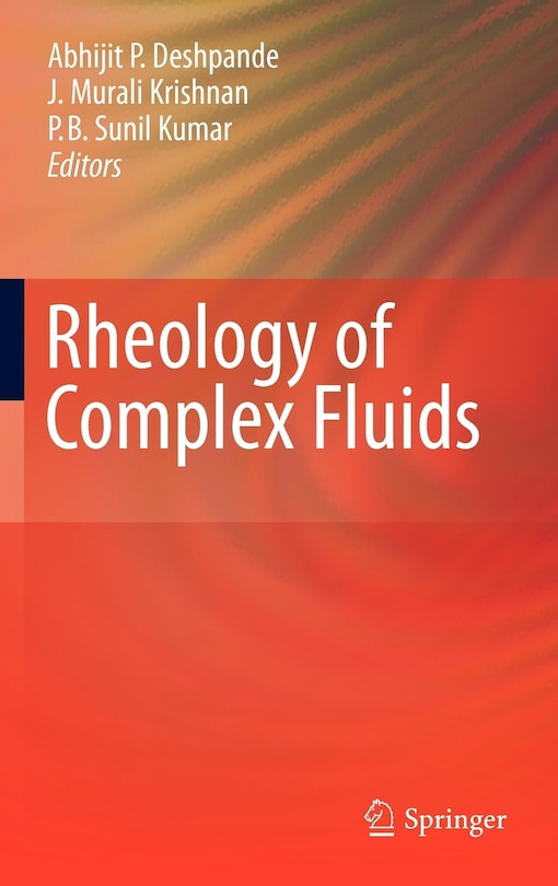 Front cover_Rheology of Complex Fluids