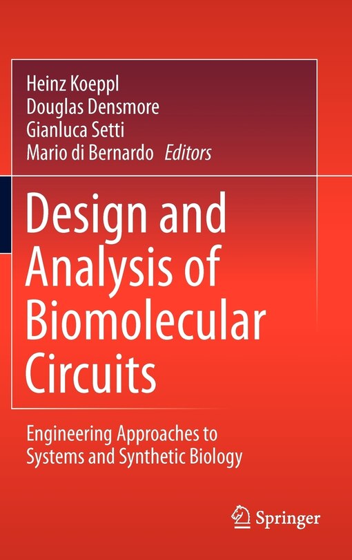 Front cover_Design and Analysis of Biomolecular Circuits