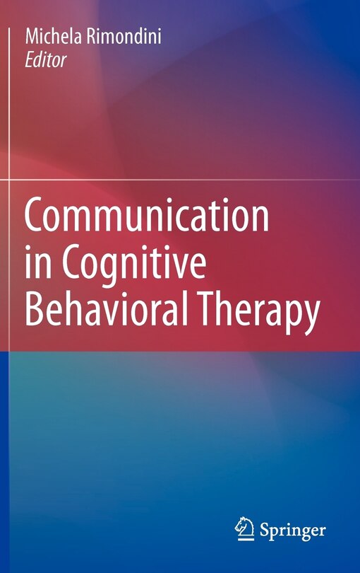 Couverture_Communication in Cognitive Behavioral Therapy