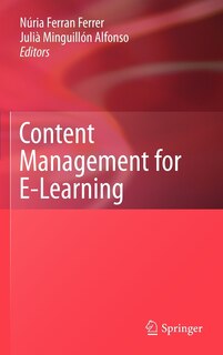 Front cover_Content Management for E-Learning