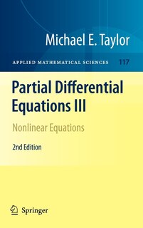 Couverture_Partial Differential Equations III