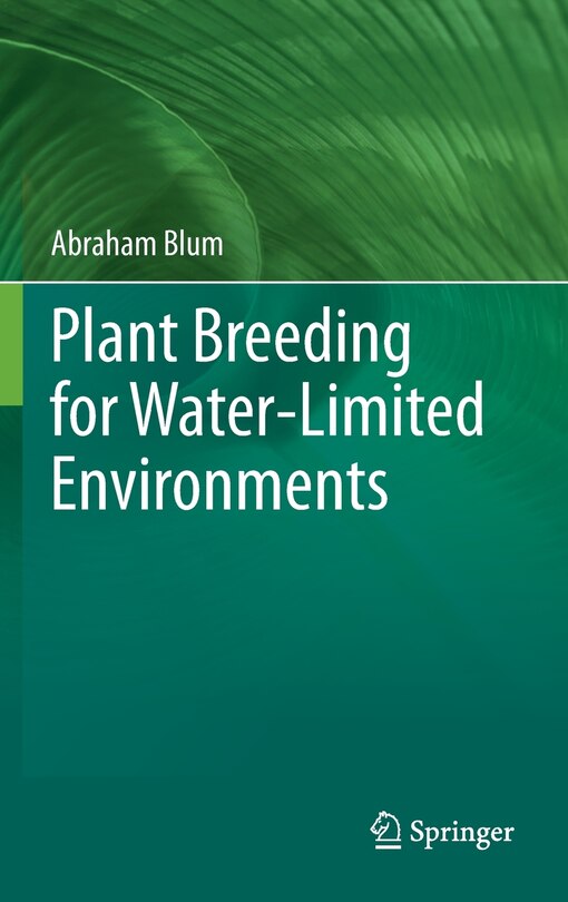 Couverture_Plant Breeding for Water-Limited Environments