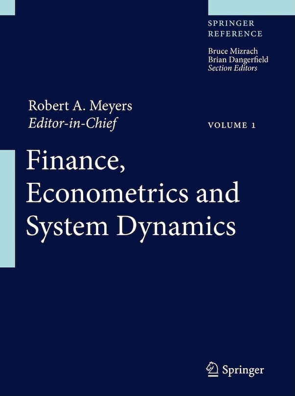 Front cover_Complex Systems in Finance and Econometrics