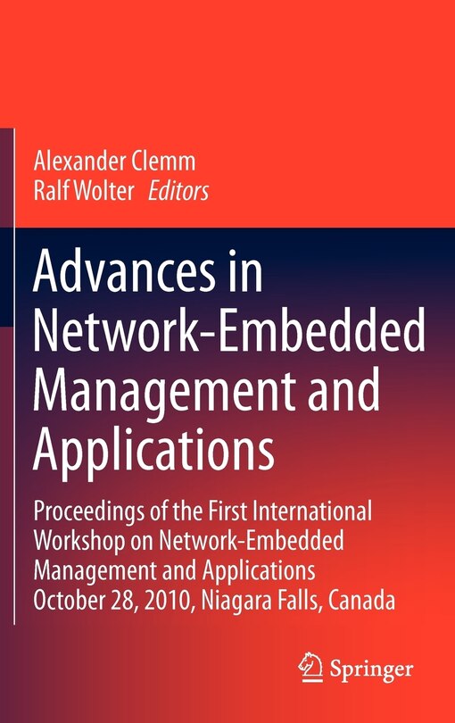 Couverture_Advances in Network-Embedded Management and Applications