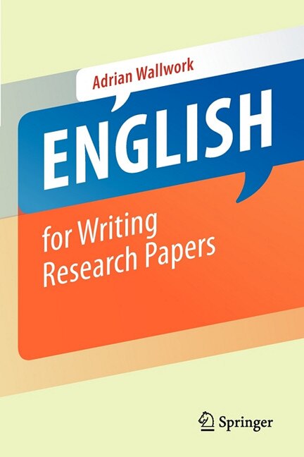 Front cover_English for Writing Research Papers