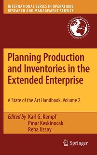 Couverture_Planning Production and Inventories in the Extended Enterprise