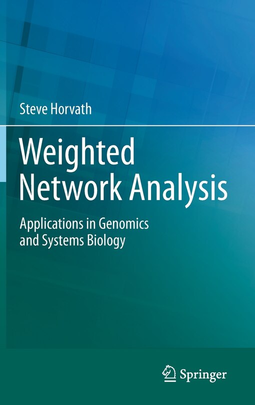 Front cover_Weighted Network Analysis