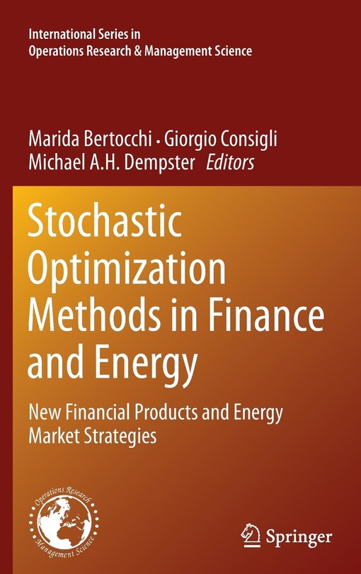 Couverture_Stochastic Optimization Methods in Finance and Energy