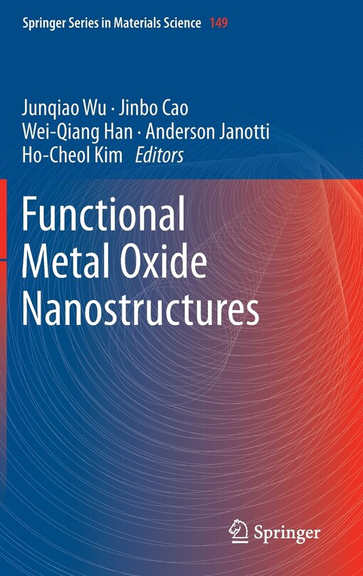 Front cover_Functional Metal Oxide Nanostructures