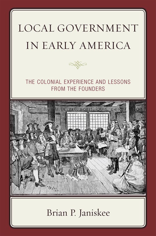 Front cover_Local Government in Early America