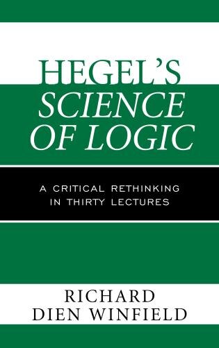 Couverture_Hegel's Science of Logic