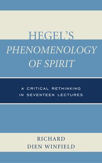 Couverture_Hegel's Phenomenology Of Spirit