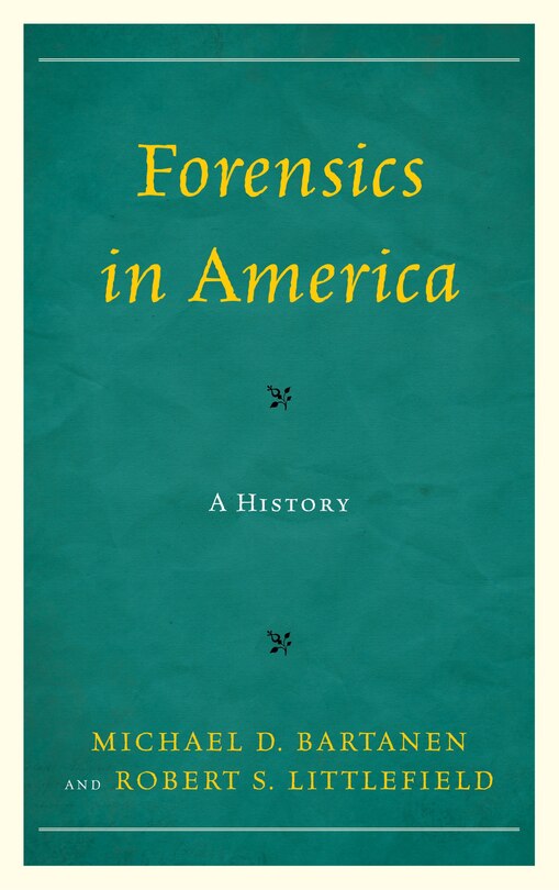 Front cover_Forensics In America