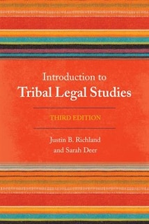 Couverture_Introduction To Tribal Legal Studies