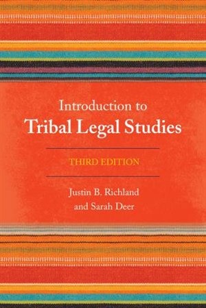 Couverture_Introduction To Tribal Legal Studies