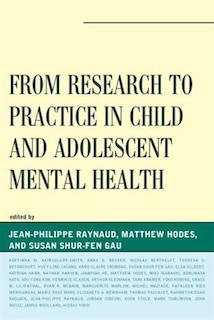 Front cover_From Research To Practice In Child And Adolescent Mental Health