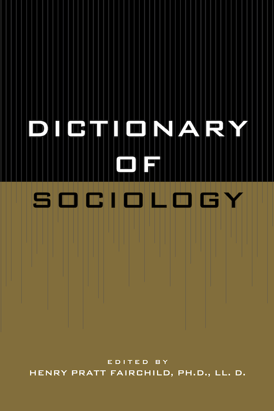 Dictionary Of Sociology