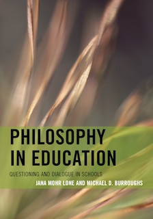 Couverture_Philosophy In Education