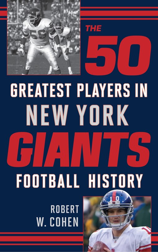Front cover_The 50 Greatest Players in New York Giants Football History