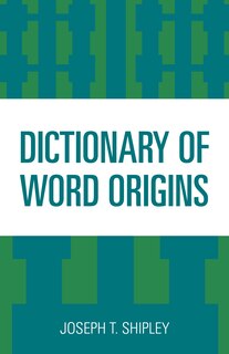 Couverture_Dictionary Of Word Origins