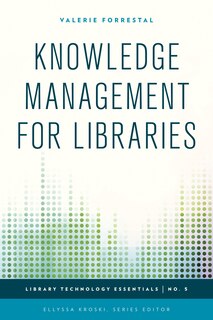 Front cover_Knowledge Management For Libraries