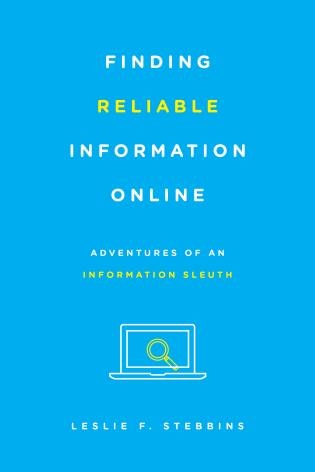 Front cover_Finding Reliable Information Online