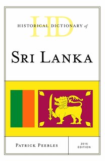 Front cover_Historical Dictionary Of Sri Lanka