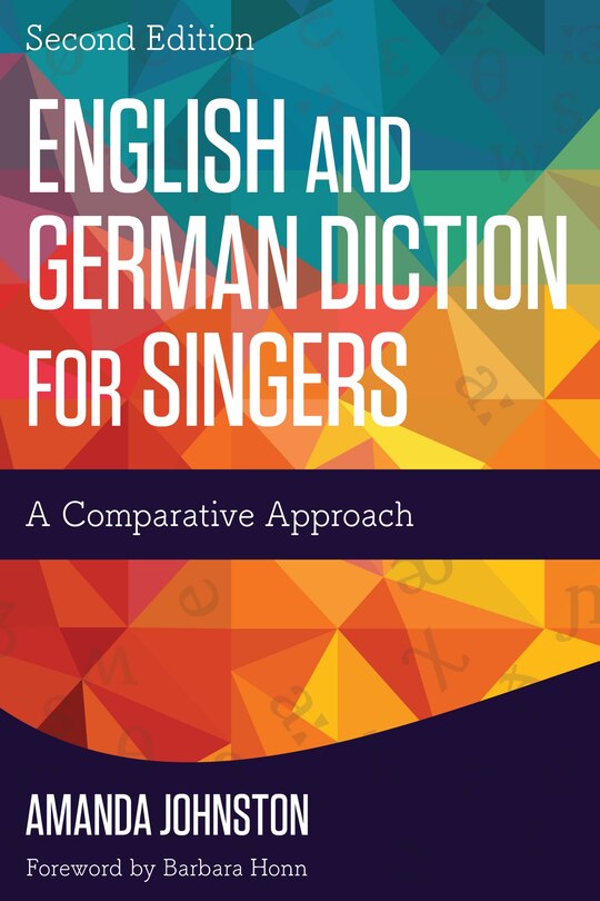 Front cover_English And German Diction For Singers