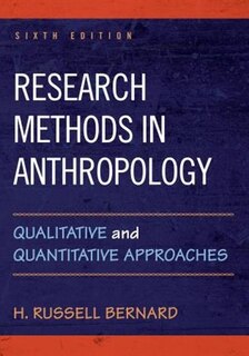 Front cover_Research Methods In Anthropology