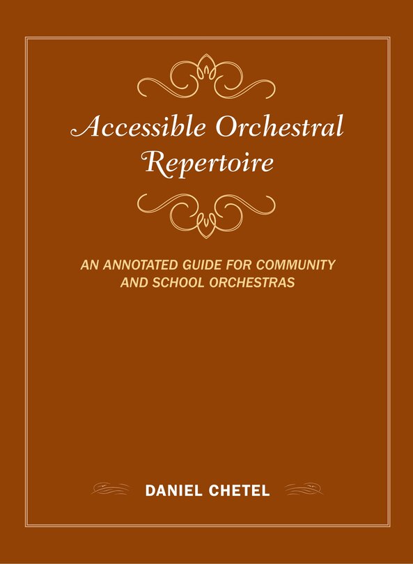 Front cover_Accessible Orchestral Repertoire