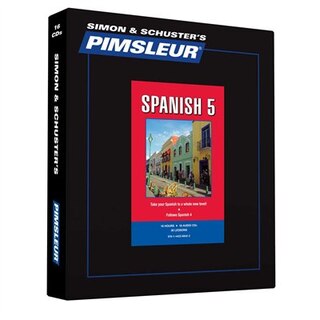Couverture_Pimsleur Spanish Level 5 CD
