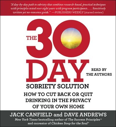 Front cover_The 30-Day Sobriety Solution