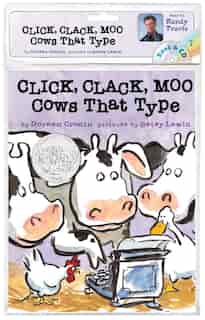 Click, Clack, Moo: Cows That Type/ Book And Cd by Doreen Cronin