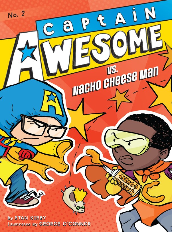 Front cover_Captain Awesome vs. Nacho Cheese Man