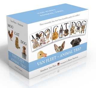 Van Fleet Animal Trio (Boxed Set): Moo; Cat; Dog