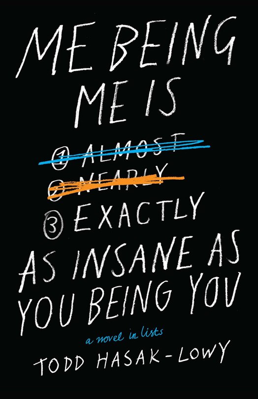 Front cover_Me Being Me Is Exactly as Insane as You Being You