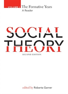 Front cover_Social Theory, Volume I