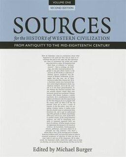 Front cover_Sources for the History of Western Civilization, Volume I