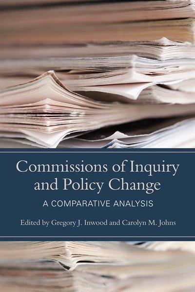 Front cover_Commissions of Inquiry and Policy Change