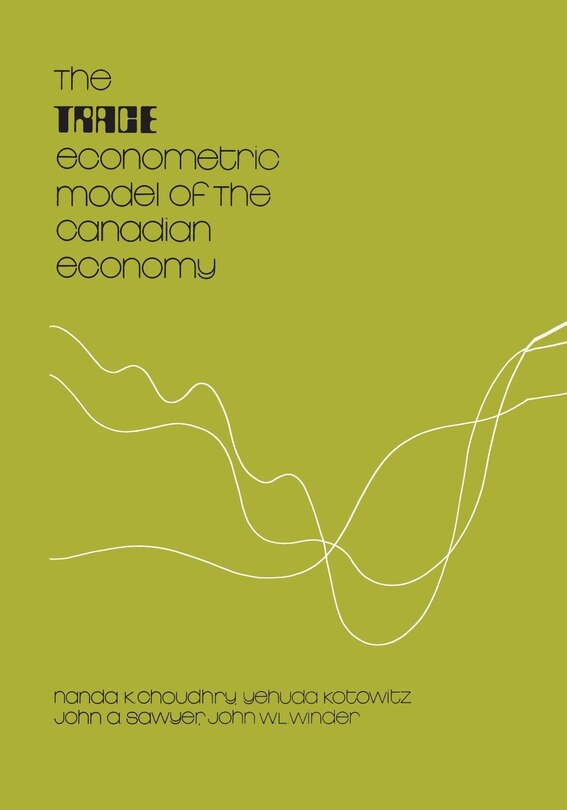 Front cover_The TRACE Econometric Model of the Canadian Economy